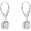 Tone Leverback Drop Earrings Advanced Fashion Temperament, Low Allergy Suitable for Women - 2 of 4