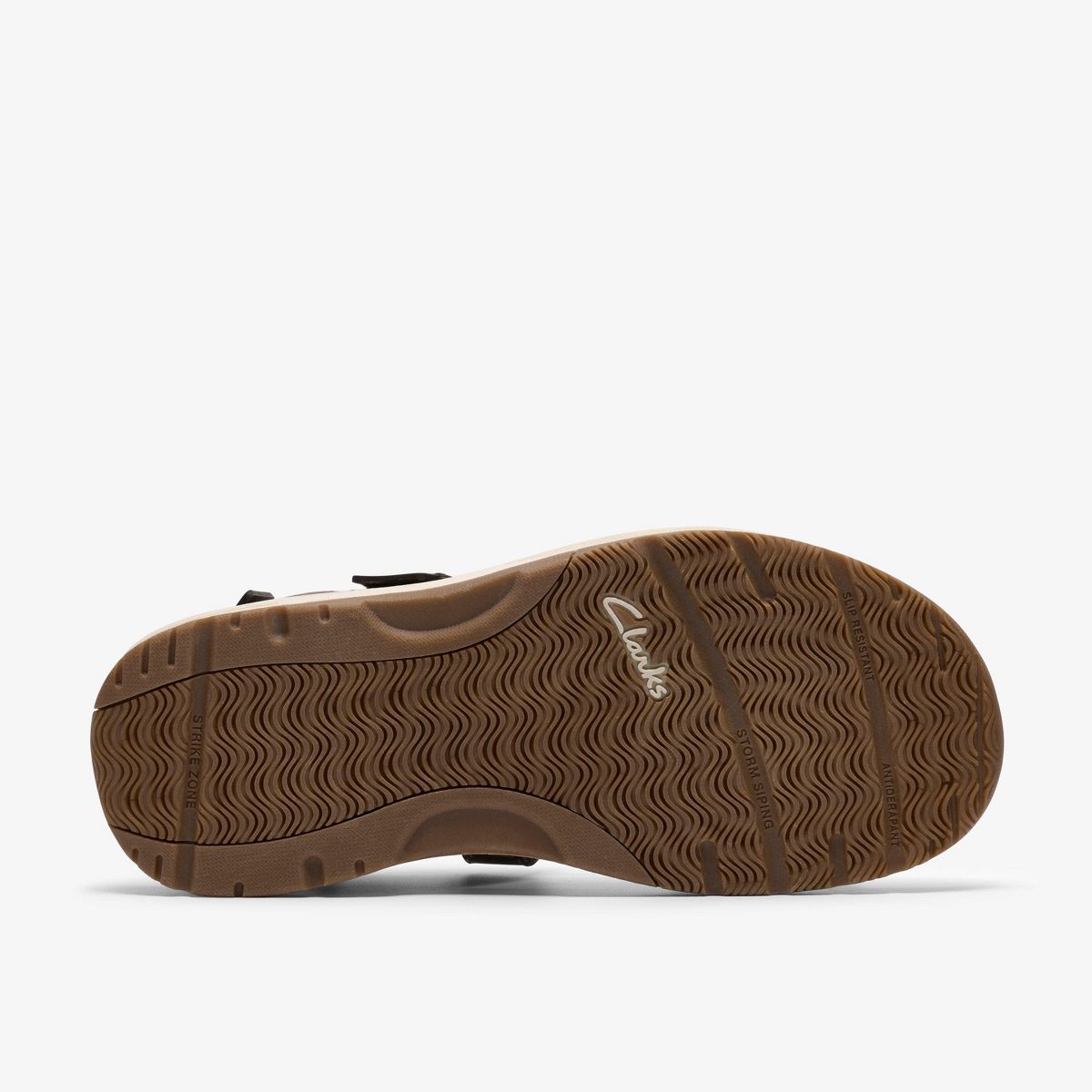 Clarks Mens Guideview Trek Taupe Sandals - thumbnail 3
