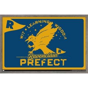 Trends International The Wizarding World: Harry Potter - Ravenclaw Clubhouse Crest Framed Wall Poster Prints - 1 of 4