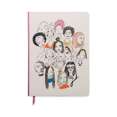 Undated Classic Bookbound Journal 7.5" x 10.5"  Spoonful of Faith Women - DesignWorks Ink