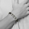 Black Bow Jewelry Stainless Steel & Black Leather 13mm Celtic Knot Bracelet, 8.5 Inch - 3 of 4