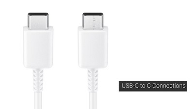 Samsung USB to USB-C Data Charging Cable - 1M - White £6.95 - Free Delivery