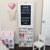 Wall Mount Folding Desk Cabinet with Blackboard White - Danya B. - 2 of 4