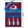 Trends International NHL Colorado Avalanche - Champions 23 Framed Wall Poster Prints - 3 of 4