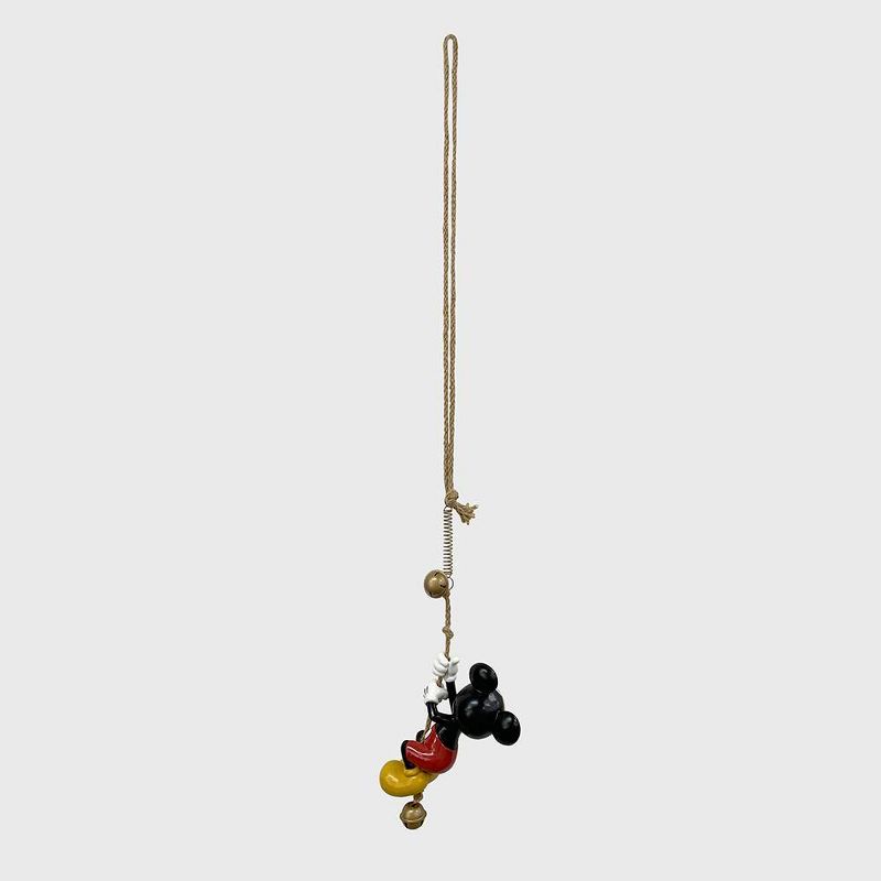 Disney Mickey Mouse &#38; Friends Mickey Mouse Swing&#39;N&#39;Ring Resin &#38; Stone Novelty Planter Outdoor Garden Figurine, 4 of 8