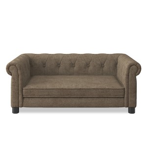 OUTSUPPLY Modern Dog Sofa Bed, Washable Linen Pet Bed for Small & Medium Dogs & Cats with Comfortable Padding - 1 of 4