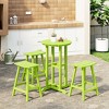 WestinTrends Malibu All Weather Hdpe Outdoor Patio Counter Height Bistro Set (4-Piece) - 2 of 4