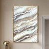 Art Remedy Neutral lines I Boho Abstract Wall Art Framed - 2 of 4