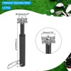 Unique Bargains Portable Alloy Steel High Hardness Ergonomic Design Golf Club Groove Sharpener 2 Pcs - 2 of 4