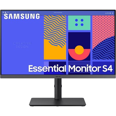 Manufacturer Refurbished Samsung 27" S43GC FHD 1920x1080 100Hz LCD IPS Monitor, Black