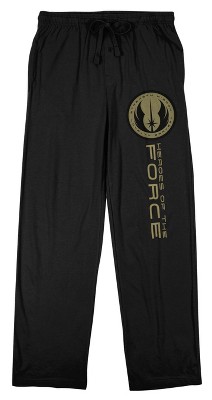 Star Wars The Heroes Force Men's Black Sleep Pajama Pants