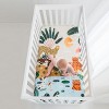 Rookie Humans In The Jungle 100% Cotton Fitted Crib Sheet - 2 of 4