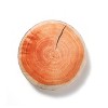 11"x11" Round Log Novelty Plush Pillow Brown - Bullseye's Playground™ - 2 of 4