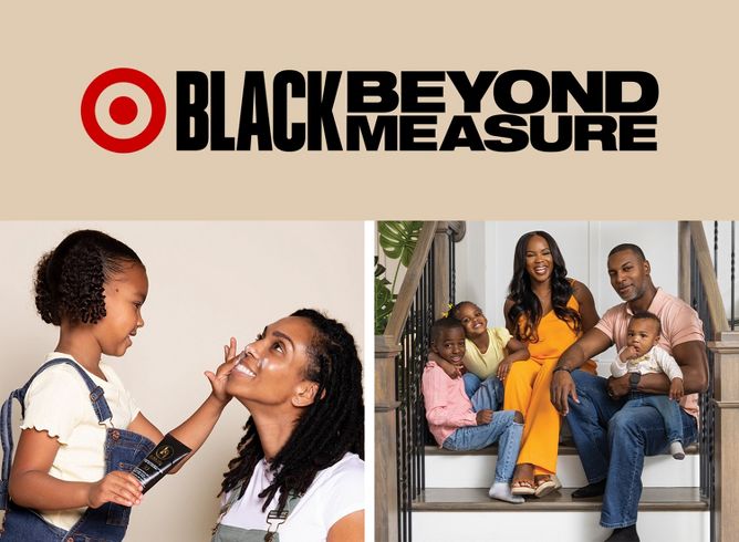 Target black beyond measure