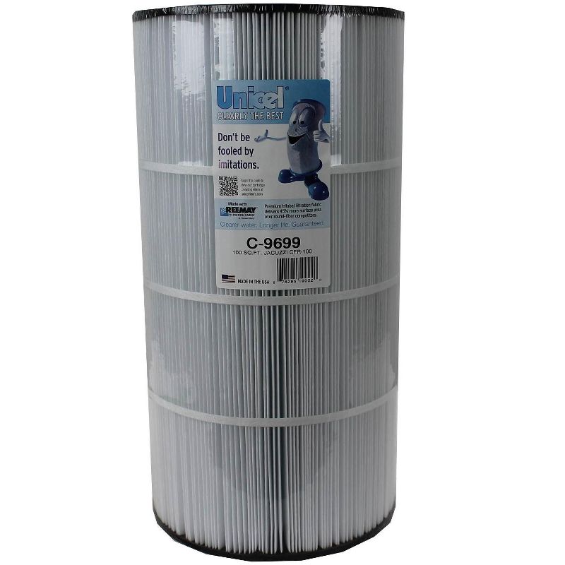 Unicel C-9699 Spa Replacement 100 Sq Ft Filter Cartridge PJB-100 FC-1490, 1 of 7