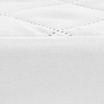 white mattress protector