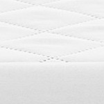 white mattress protector