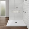 Garvee Shower Base with Stainless Steel Drain, Shower Pan ＆ Tray with Non-Slip Texture, Center Drain - 2 of 4