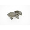 Collectible Wildlife Gifts | Elephant Toy, African, Elephantidae, Museum Quality Rubber Figure, Model, Animal, Hand Painted, 6" CH118 BB95 - 4 of 4