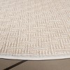Napa Faux Sisal Jacquard Weave NFS148 UV Resistant, Stain Resistant, Soft Surface, Non-Shedding Indoor/Outdoor Rugs - Safavieh - 3 of 4