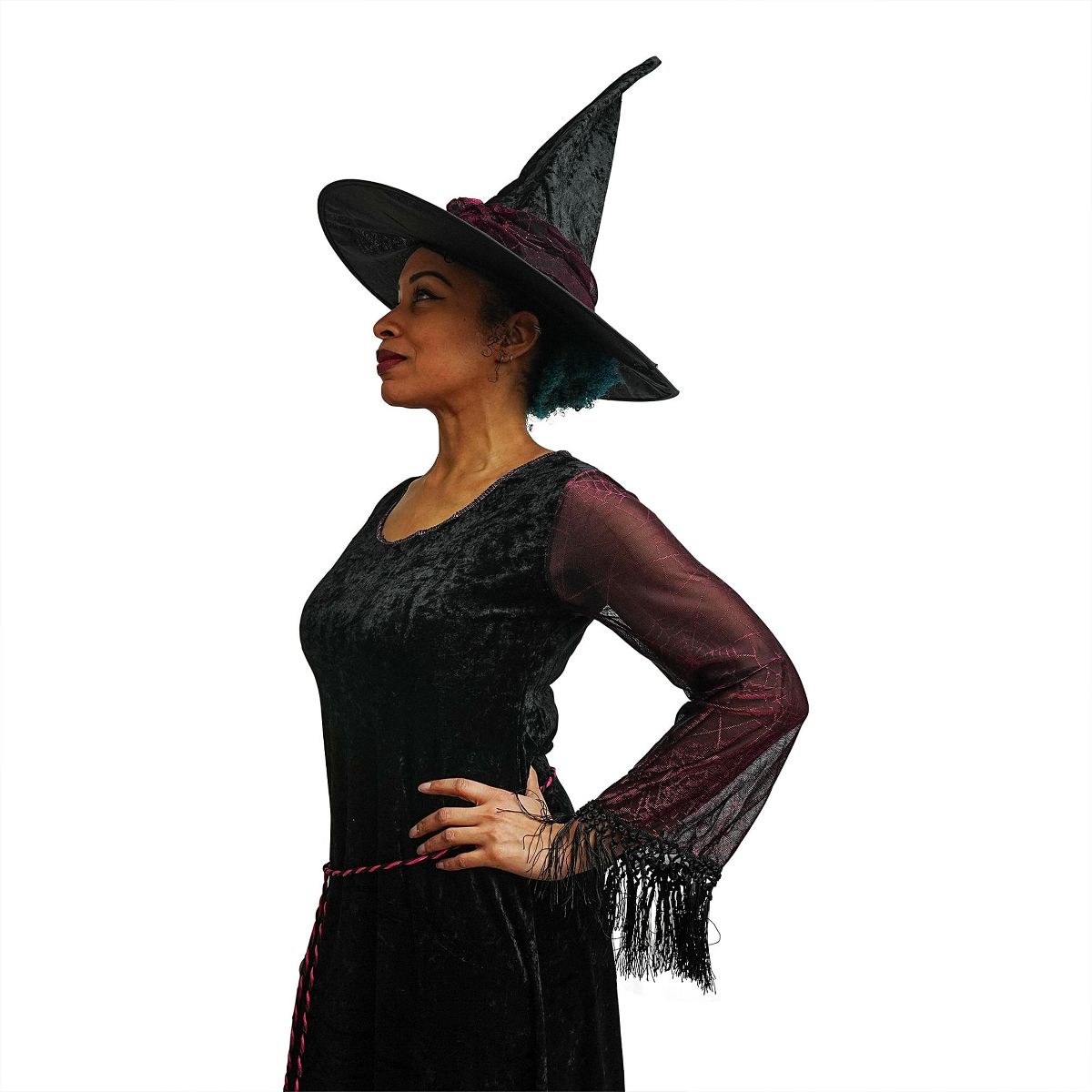 Funworld Spider Web Witch Costume - thumbnail 4