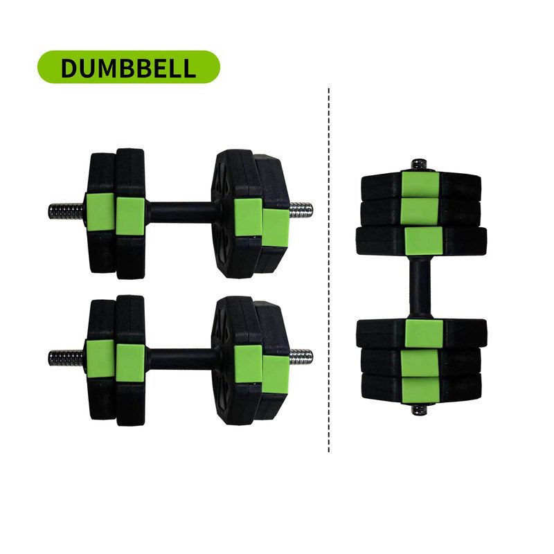 Adjustable Kettlebell Set, 4 in 1 Adjustable Dumbbell Set with Iron Handle,Octagon, 3 of 5