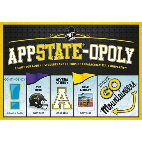 Late For The Sky: Appalachian State University App State-Opoly Monopoly Board Game - image 1 of 4