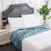48"x72" 12lbs Rayon from Bamboo Weighted Blanket - Rejuve - 4 of 4