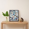 Ninola Design Watercolor Stains Blue Gold Art Canvas - Society6 - 3 of 4