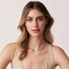 Dainty Layering Necklaces for Women Snake Chain, Curb Link, Paperclip Layered Chains Trendy Layering Necklace - 2 of 4