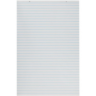 Pacon Primary Chart Paper Pad, 24 x 36 Inches, White, 100 Sheets