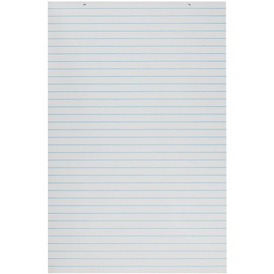 Pacon Primary Chart Paper Pad, 24 x 36 Inches, White, 100 Sheets