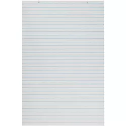 Pacon Primary Chart Paper Pad, 24 x 36 Inches, White, 100 Sheets