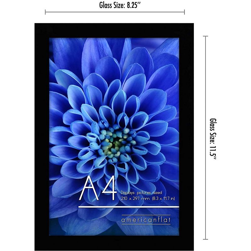 Americanflat Poster Frame with plexiglass - Available in a variety of sizes and styles, 4 of 7