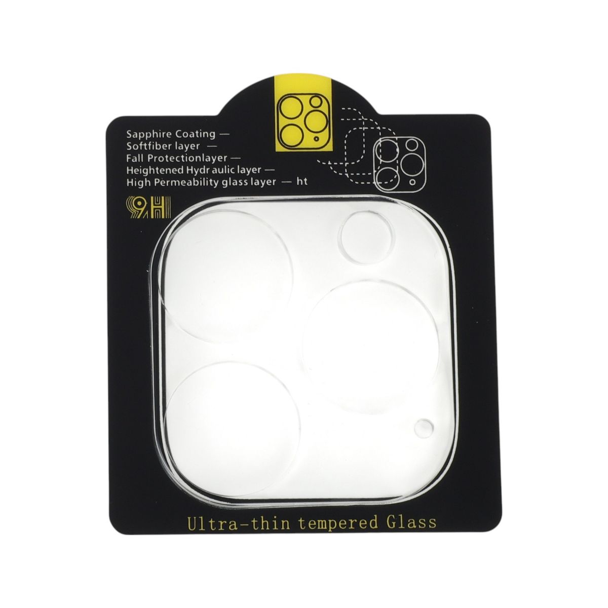 Unique Bargains Camera Protector Glass Clear 1 Pc - thumbnail 9