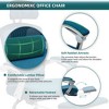 CAVINAS Ergonomic Office Chair with Retractable Foot Rest, High Back Mesh Desk Chair with Adjustable Headrest & Lumbar Pillow, Computer Desk Chair - 4 of 4