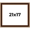 PosterPalooza | Weathered Gold Picture Frame - UV Acrylic, Backing Board, Hanging Hardware Included - 2 of 4