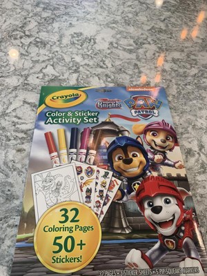 Crayola Paw Patrol Color and Sticker Activity Set - 04-2741