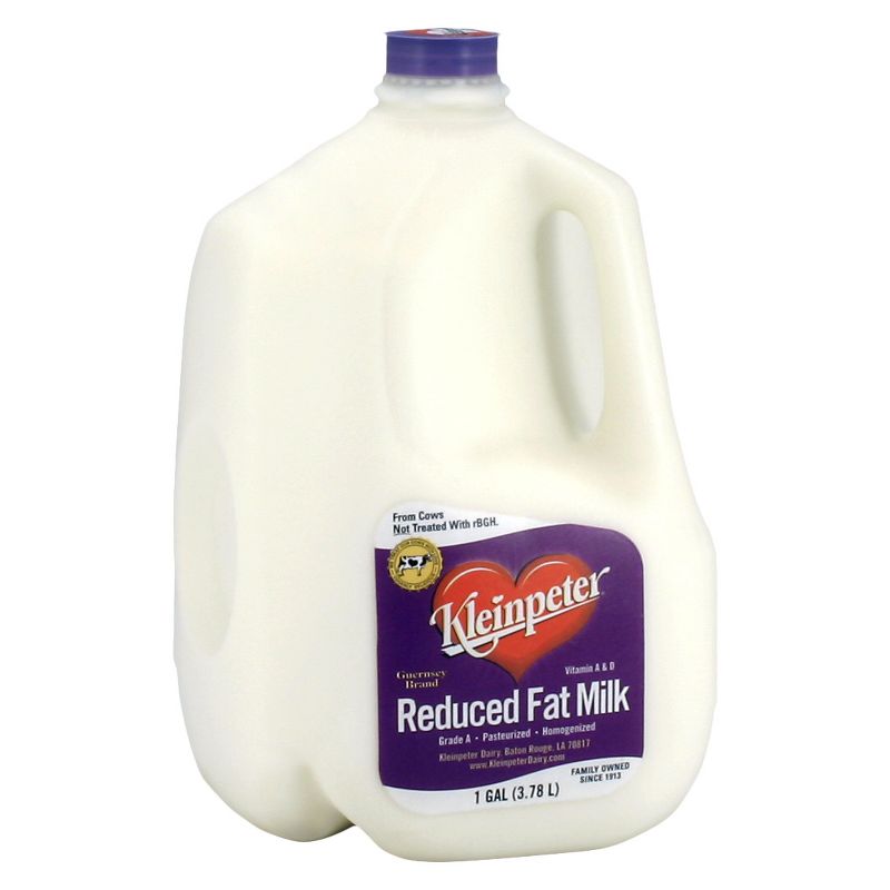 Kleinpeter Reduced Fat Milk - 1gal, 1 of 2