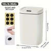 16L Smart Trash Can with Motion Sensor Lid ¨C Touchless Automatic Garbage Bin, Sealed Odor Control, Hands-Free Operation, Stylish and Durable Design - 2 of 4