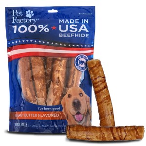 Pet Factory Made in USA Beefhide Rolls - 1 of 4