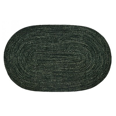 Diluth & Emerald 4' x 6' Oval Reversible Chenille Braided Rug