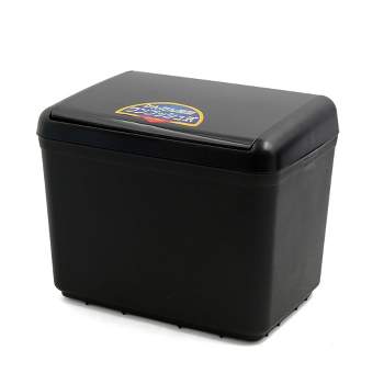  aokway Vehicle Automotive Car Garbage Can Cute, Small Trash Can  with Lid, Mini Automotive Leakproof Vehicle Trash Bin,Suitable for Car  Office Home (Black) : Automotive