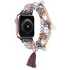 Worryfree Gadgets Apple Watch Replacement Band for iWatch Series 8/7/6/5/4/3/2/1 Series SE Stretchable Fashion Wristband for Women Girls - 3 of 4
