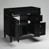 36" Bathroom Vanity Cabinet Without Sink, Freestanding Storage Cabinet with Tip-Out Drawer, Adjustable Shelf & Roman Legs - 3 of 4