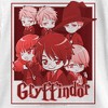 Girl's Harry Potter Gryffindor Cartoon Characters T-Shirt - 2 of 4
