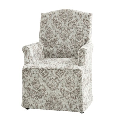 Arnold dining chair with roll arms|ARTFUL LIVING DESIGN