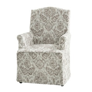 Arnold dining chair with roll arms|ARTFUL LIVING DESIGN - 1 of 4