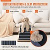 Angel Sar Dog Ramp, Folding Pet Ramp for Bed and Car, Adjustable Wooden Ramp for Small Large Old Dogs Cats, 41.3 Inch Length with 6 Height Settings - 2 of 4