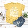 Simply Sage Market Women's Sunkissed Rays Distressed Short Sleeve Garment Dyed Tee - 3 of 3